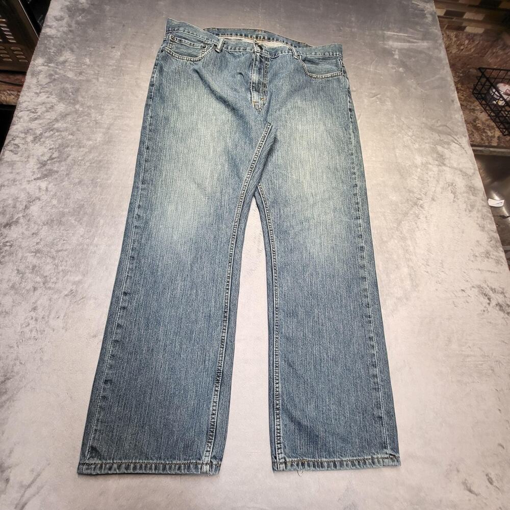 Levi's 559 Jeans‎ Mens 40x32 Blue Light Wash Straight Relaxed Denim Pockets